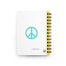 Load image into Gallery viewer, Peace, Joy &amp; Love Spiral Bound Blank Journal
