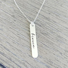 Load image into Gallery viewer, Fierce Vertical Bar Necklace