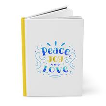 Load image into Gallery viewer, Peace, Joy &amp; Love Blank Journal
