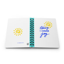 Load image into Gallery viewer, Choose Joy Spiral Bound Blank Journal
